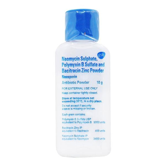Neosporin Antibiotic Powder 10gm - Global Surgicals