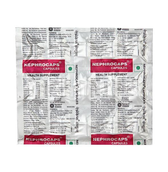 Nephrocaps Capsule 15'S - Global Surgicals