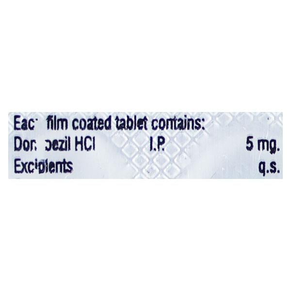 NEPZIL 5 Tablet 10's - Global Surgicals