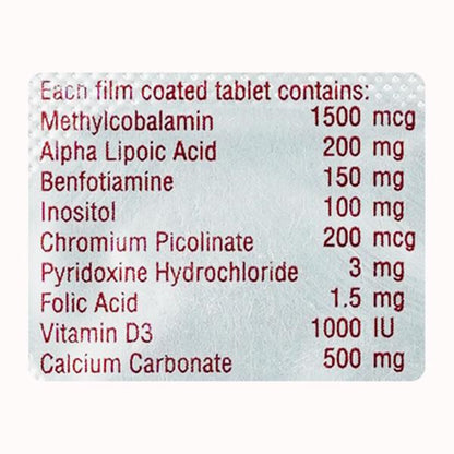NERVEE CD3 (Veg) Tablet 10's - Global Surgicals