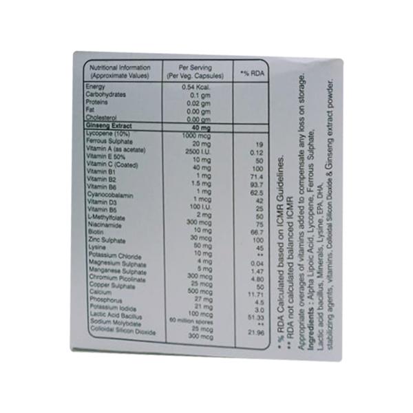 NERVITA Z Capsule 10's - Global Surgicals