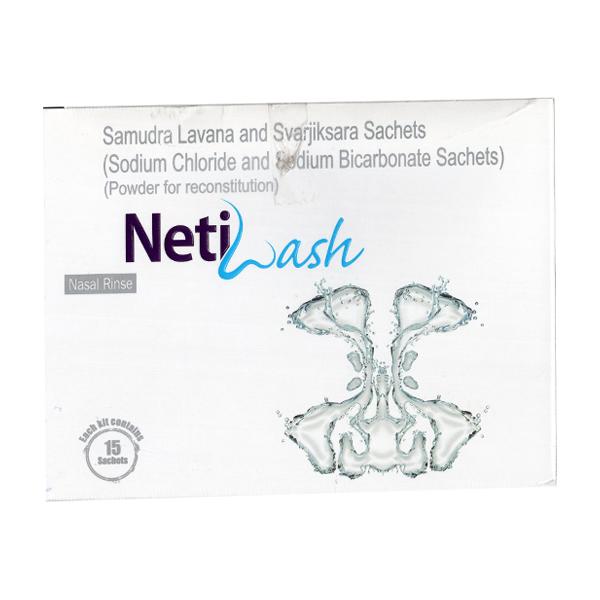 NETIWASH NASAL RINSE Sachet 15X3gm - Global Surgicals