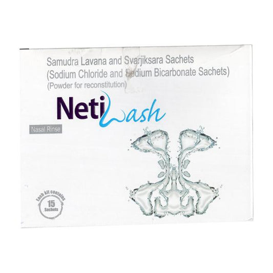 NETIWASH NASAL RINSE Sachet 15X3gm - Global Surgicals