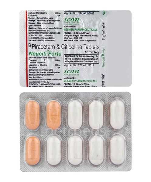 Neuciti Forte Tablet 10'S - Global Surgicals