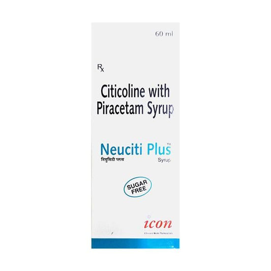 NEUCITI PLUS SUGAR FREE Syrup 60ml - Global Surgicals