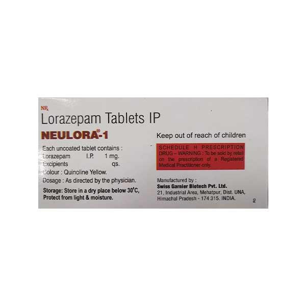 Neulora 1mg Tablet 10'S - Global Surgicals