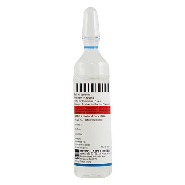 Neurocetam Injection 15ml - Global Surgicals