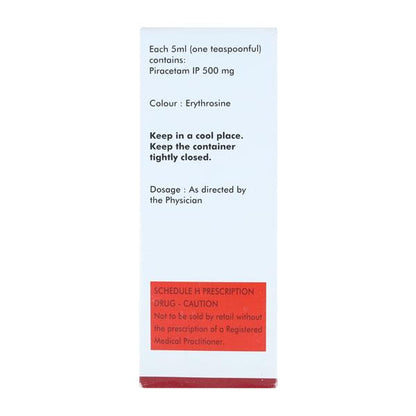 Neurocetam Syrup 100ml - Global Surgicals
