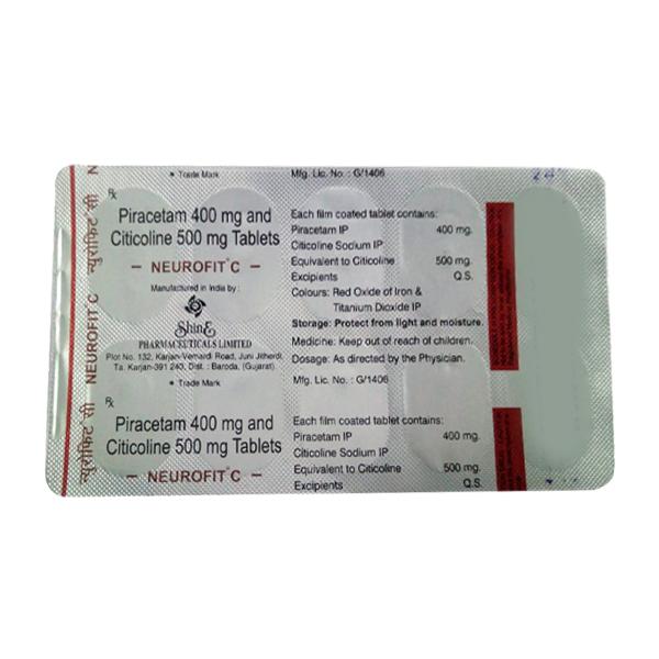 NEUROFIT C Tablet 10's - Global Surgicals