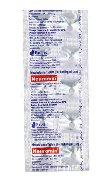 Neuromin Tablet 10'S - Global Surgicals