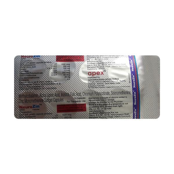 NEUROZIN Capsule 10's - Global Surgicals