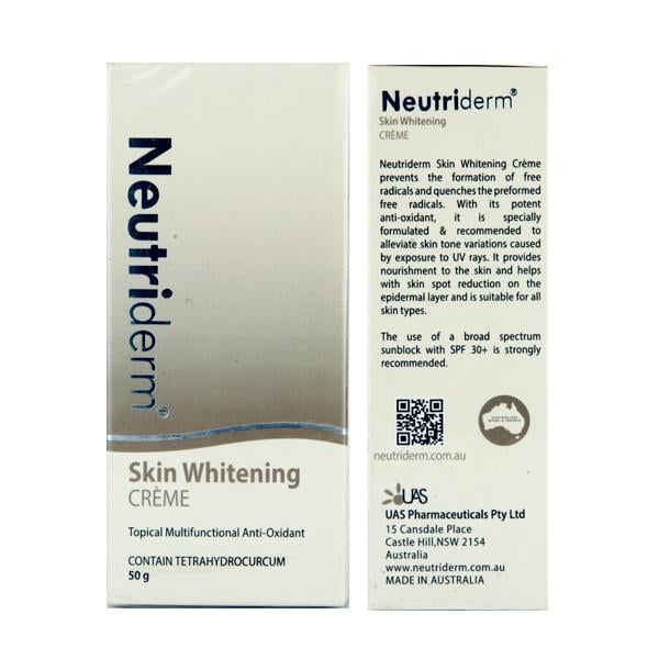 Neutriderm Skin Whitening Cream 50gm - Global Surgicals