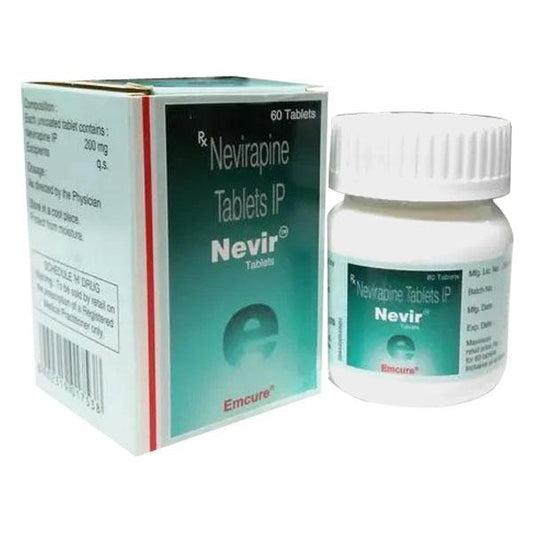 Nevir 200mg Tablet 60'S - Global Surgicals