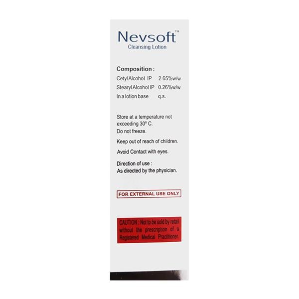 NEVSOFT PARABEN FREE Cleansing Lotion 125ml - Global Surgicals