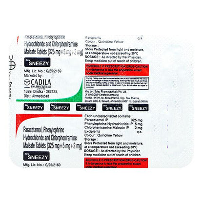 NEW Sneezy Tablet 10'S - Global Surgicals