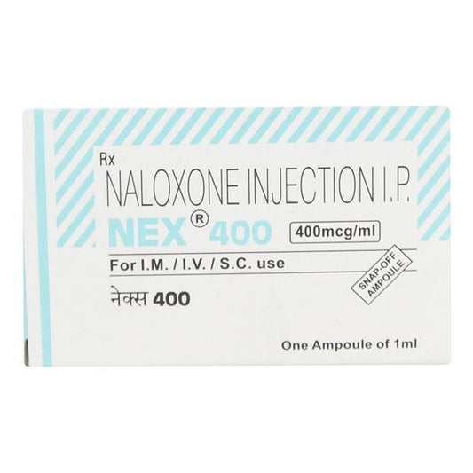 NEX 400MCG INJECTION 1ML - Global Surgicals
