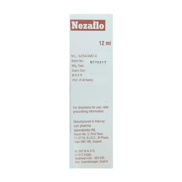 NEZAFLO Nasal Spray 120md - Global Surgicals