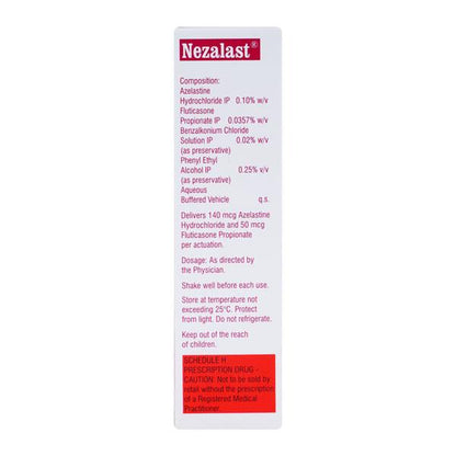Nezalast Nasal Spray 70Md - Global Surgicals