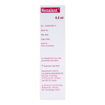Nezalast Nasal Spray 70Md - Global Surgicals