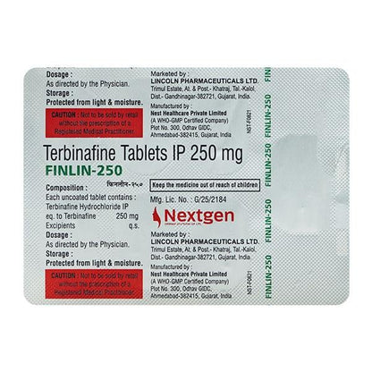 Finlin 250mg Tablet 7'S