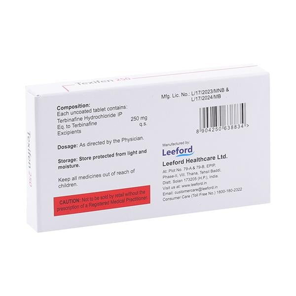 TEXIFEN 250 Tablet 10's