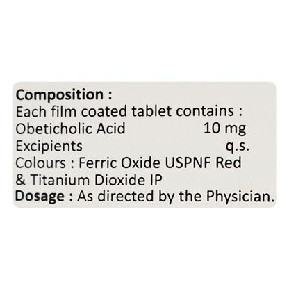 OCAHEP 10mg Tablet 10's