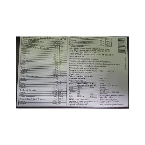 TRICOGRO New Tablet 10's