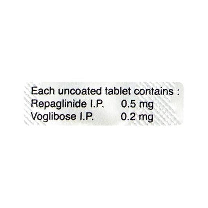 VOGLITOR R 0.5/0.2 Tablet 10's
