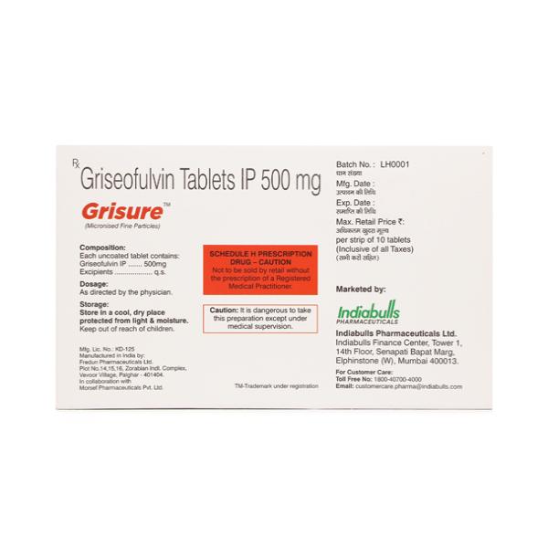 GRISURE Tablet 10's