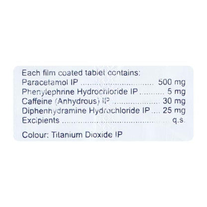 NICIP COLD & FLU Tablet 10's - Global Surgicals