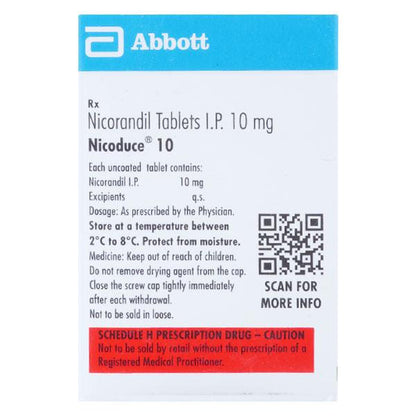 Nicoduce 10mg Tablet 20'S - Global Surgicals
