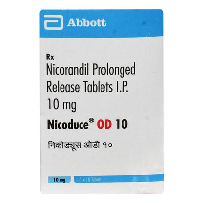 Nicoduce OD 10mg Tablet 10'S - Global Surgicals