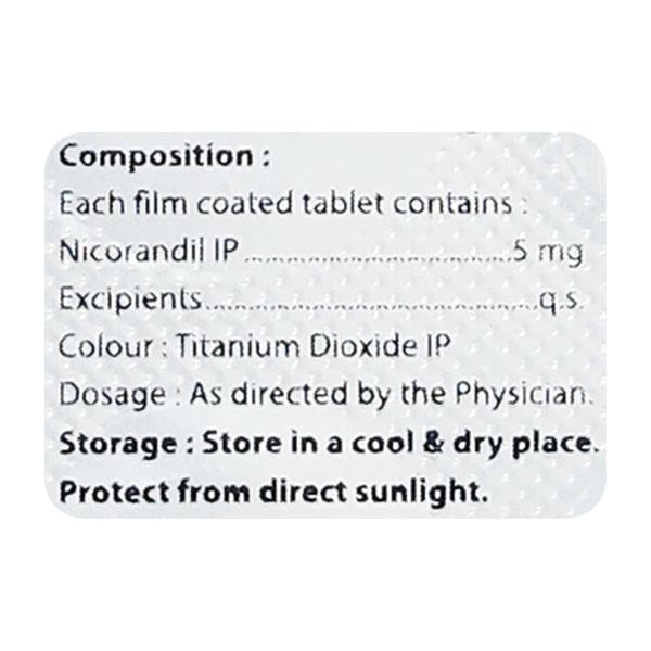 NICOKIND 5mg Tablet 10's - Global Surgicals
