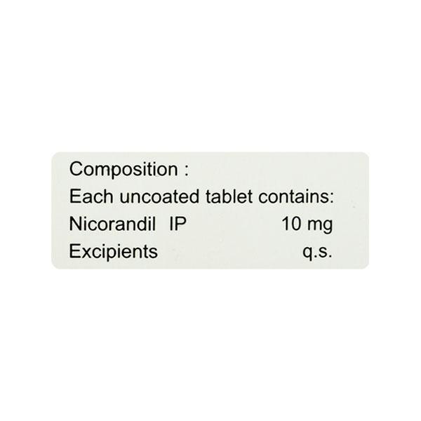 NICORACE 10 Tablet 20's - Global Surgicals