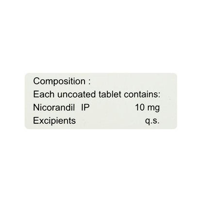 NICORACE 10 Tablet 20's - Global Surgicals