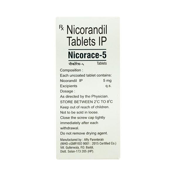 NICORACE 5 Tablet 20's - Global Surgicals