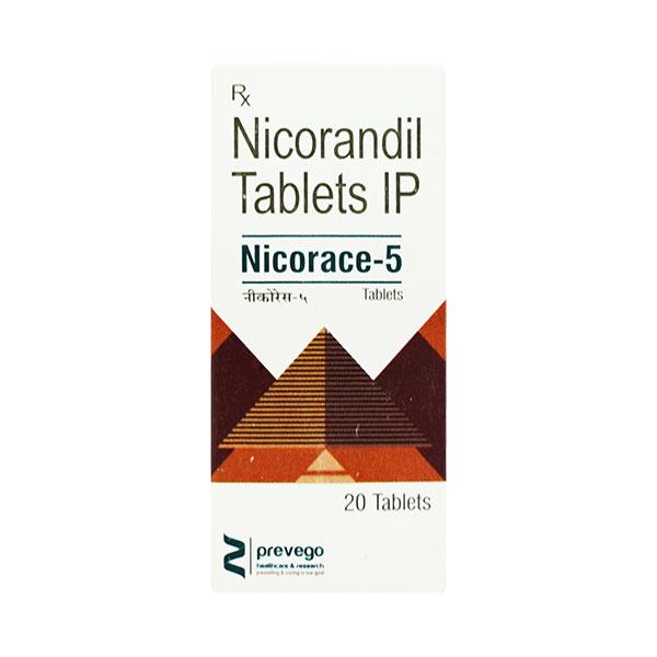 NICORACE 5 Tablet 20's - Global Surgicals