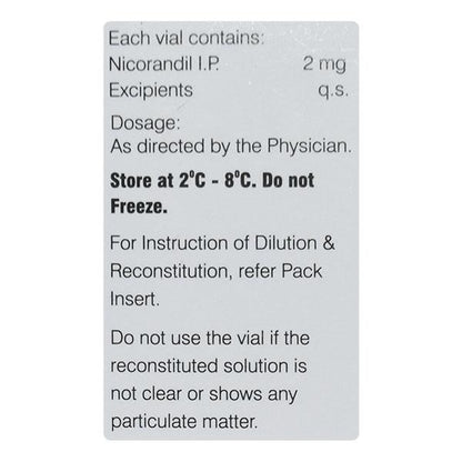 Nicostar 2mg Injection 1ml - Global Surgicals