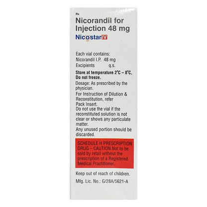 Nicostar 48mg Injection 1'S - Global Surgicals