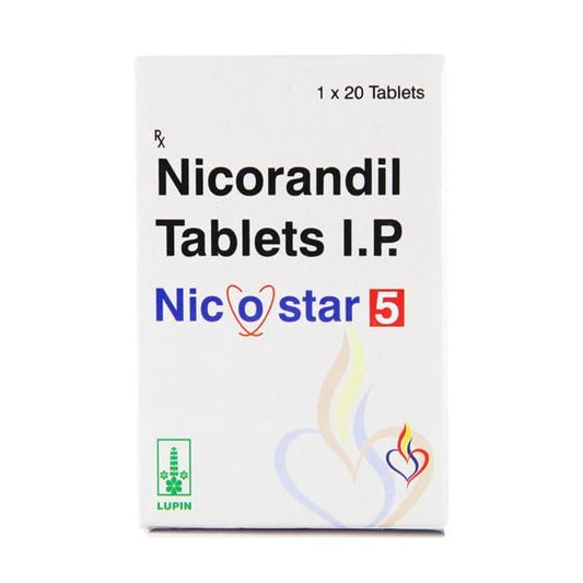 Nicostar 5mg Tablet 20'S - Global Surgicals