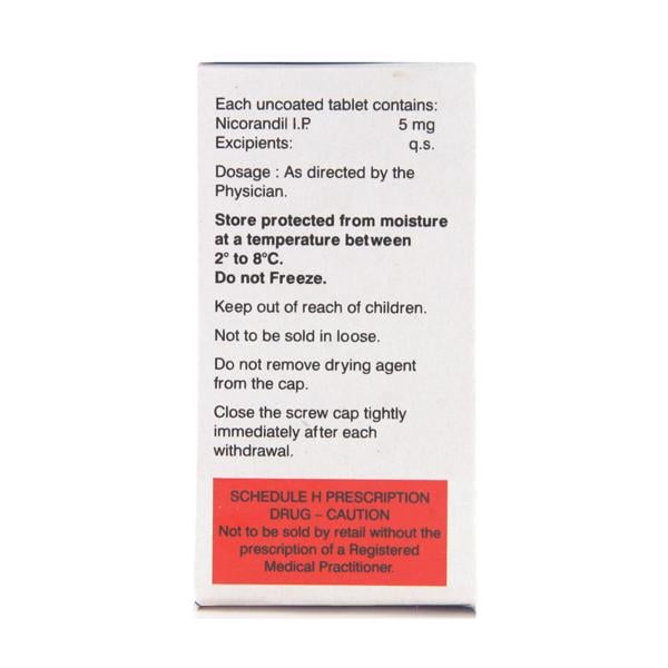Nicostar 5mg Tablet 20'S - Global Surgicals