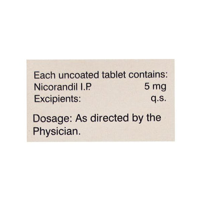 NICOSTAR 5mg Tablet 30's - Global Surgicals