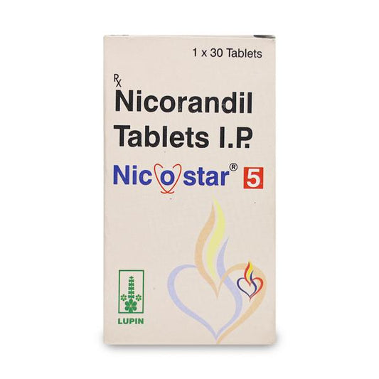 NICOSTAR 5mg Tablet 30's - Global Surgicals