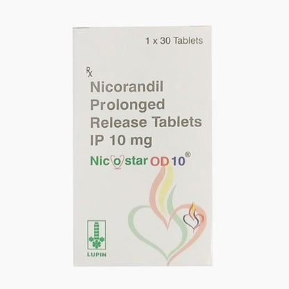 NICOSTAR OD 10mg Tablet 30's - Global Surgicals