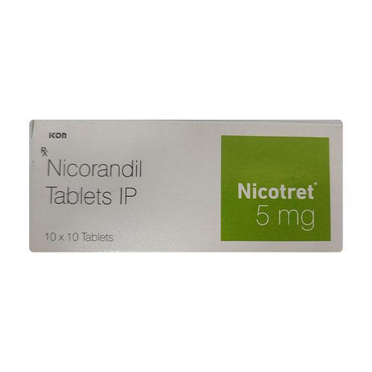NICOTRET 5mg Tablet 10's - Global Surgicals