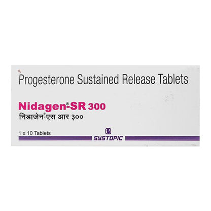 Nidagen SR 300mg Tablet 10'S - Global Surgicals