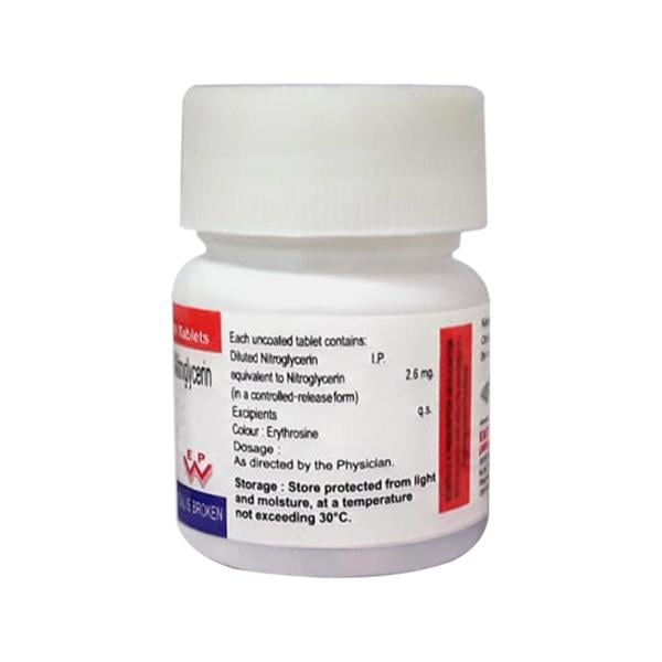 NIGLIN CR 2.6 Tablet 30's - Global Surgicals