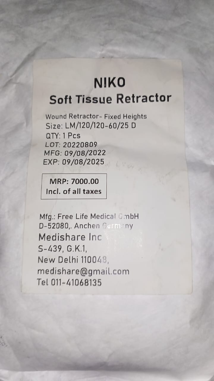 Nikko Soft Tissue Retractor - Global Surgicals