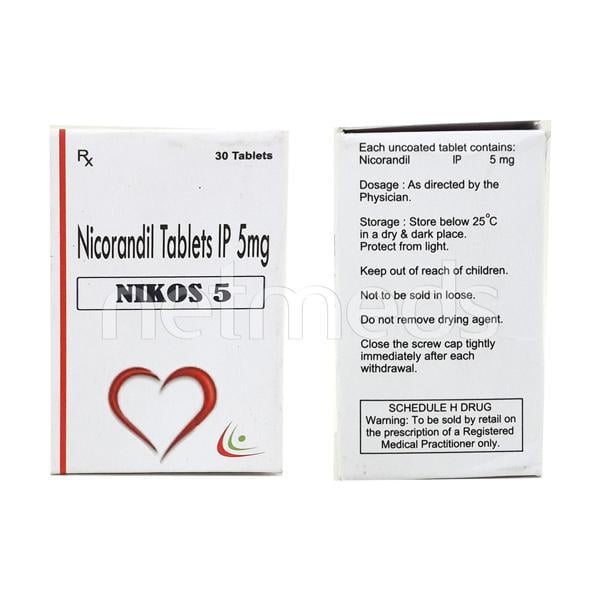 Nikos 5mg Tablet 30'S - Global Surgicals