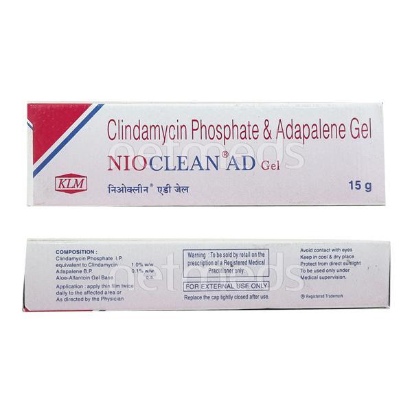 Nioclean AD Gel 15gm - Global Surgicals